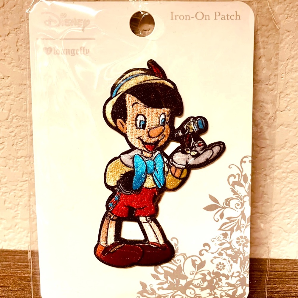 New Pinocchio Iron Patch Nice!! - image 1